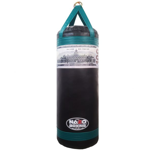 4 FT XL 135 LB Heavy Punching Bag Money Style by Nazo Boxing