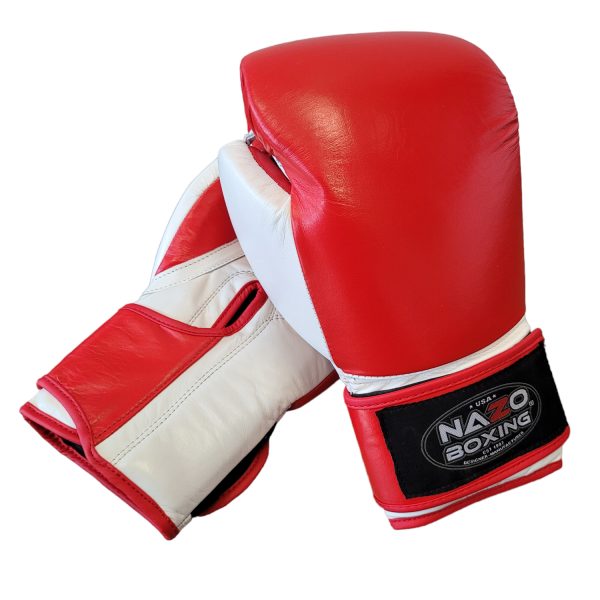 Red Leather boxing gloves