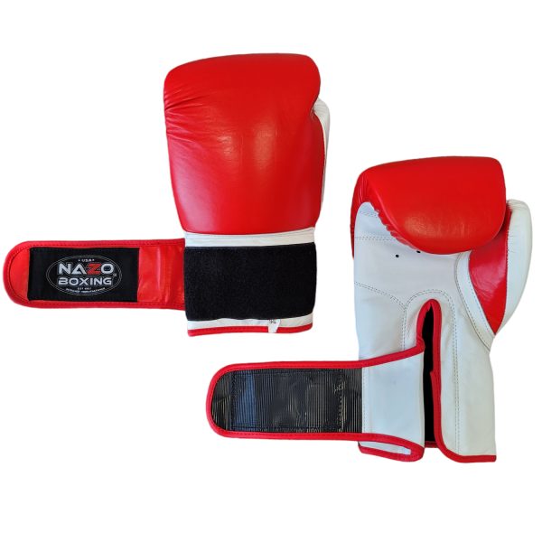 Red Leather boxing gloves